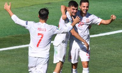 Sarabia a brillé lors de la large victoire de l'Espagne contre la Slovaquie