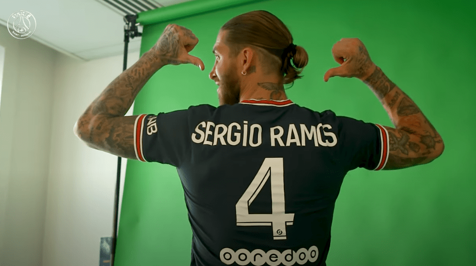 Ramos évoque l'importance de son numéro 4 qu'il a repris au PSG