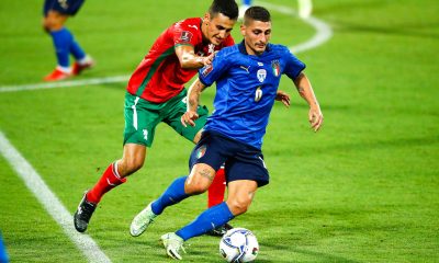 Verratti, touché au genou, quitte le rassemblement de l'Italie en avance