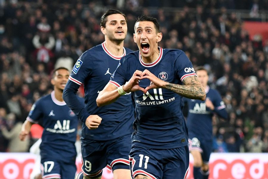 PSG/Lille - Di Maria évoque les buts, son poste, le schéma et Messi