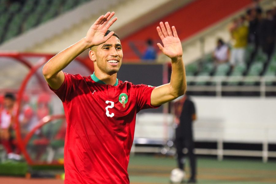 Gabon/Maroc - Les équipes officielles : Hakimi titulaire
