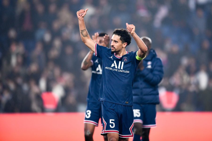 PSG/Lille - Marquinhos élu meilleur joueur par les supporters parisiens