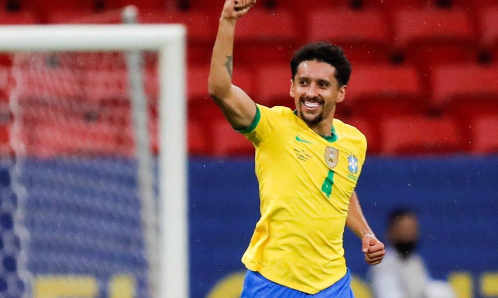 Marquinhos convoqué avec le Brésil pour la trêve d'octobre