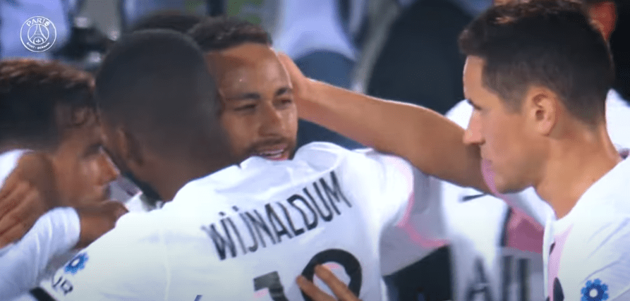 Bordeaux/PSG - Revivez la victoire et les buts auprès des joueurs parisiens