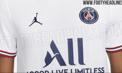 Des images du 4e maillot 2021-2022 du PSG dévoilées par Footy Headlines