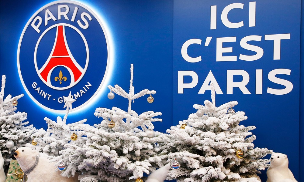 Les images du PSG ce samedi: Vacances, Noel et This is Paris