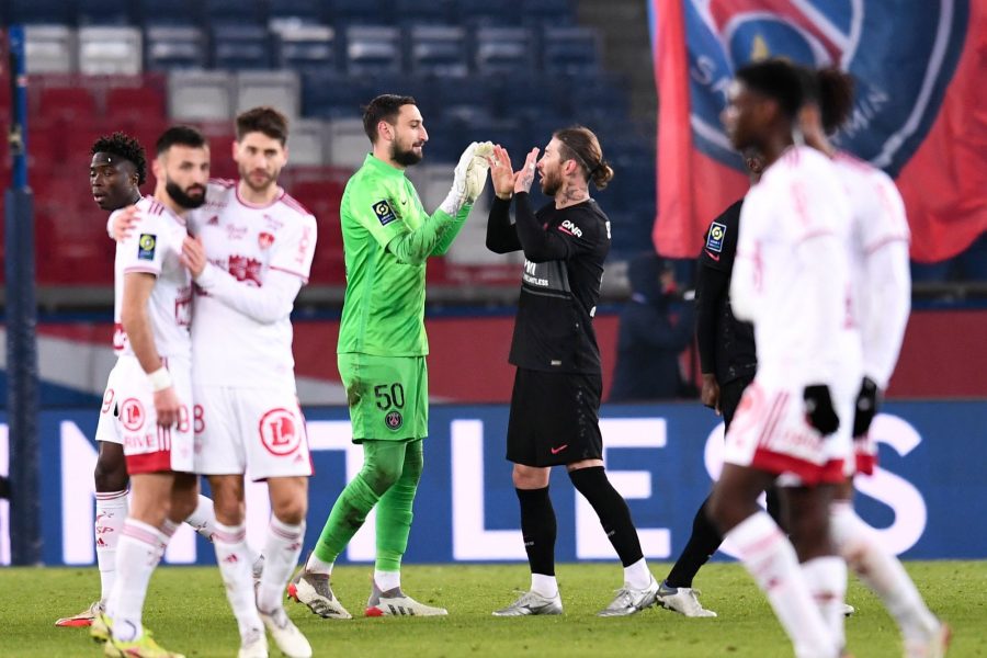 PSG/Brest - Donnarumma évoque l'importance de Ramos et la défense à 3