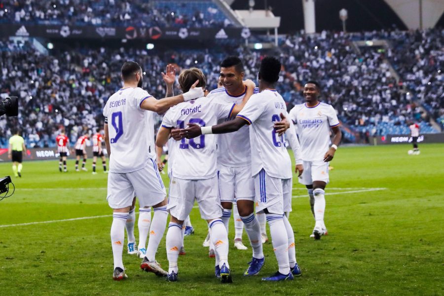 LDC - Le Real Madrid a remporté la Supercoupe d'Espagne contre Bilbao