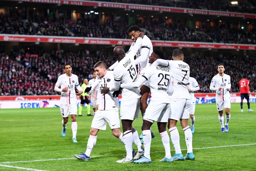 Les images du PSG ce dimanche: Belle victoire à Lille, Diallo et Gueye champions d'Afrique