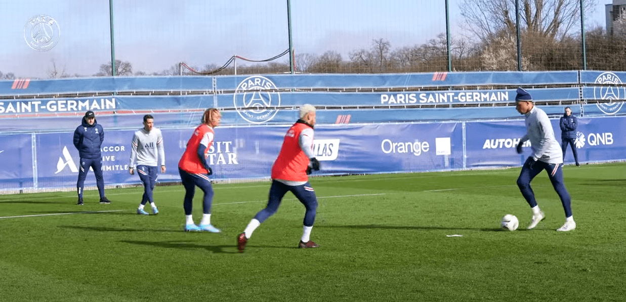PSG/Saint-Étienne - Revivez des extraits de l'entraînement parisien