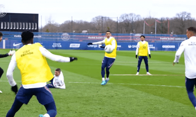 Lille/PSG - Retrouvez des extraits de l'entraînement parisien