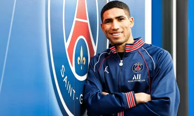 Hakimi joueur du PSG