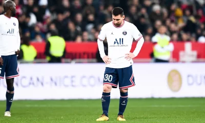 Messi défaite Nice/PSG