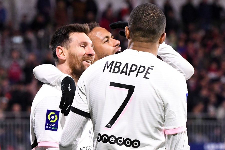 Les meilleurs actions entre Neymar, Messi et Mbappé