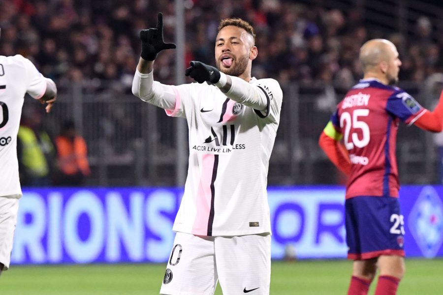 Clermont/PSG (1-6) - Neymar, heureux du « trio » parisien, veut le titre de champion