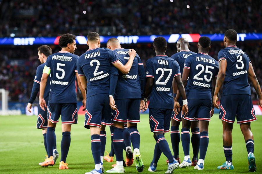 Célébration victoire Psg face à l'OM