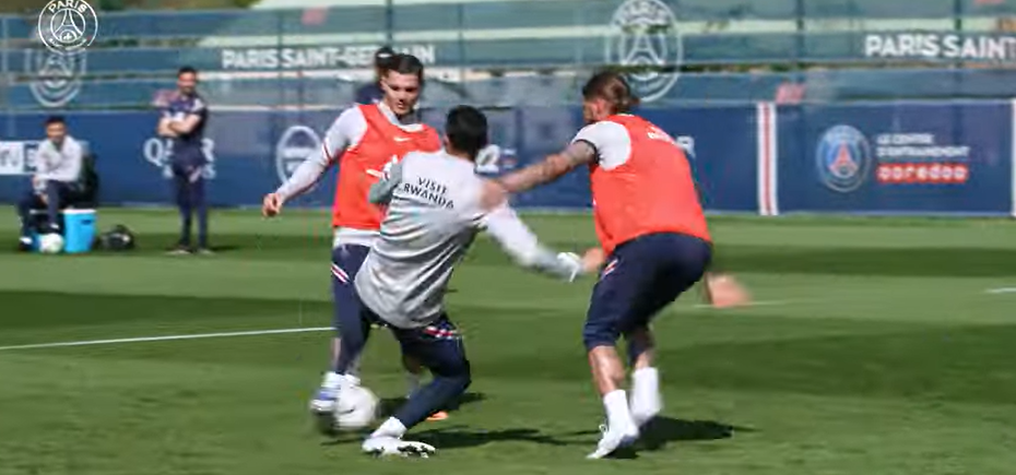 PSG/OM - Revivez des extraits de l'entraînement parisien