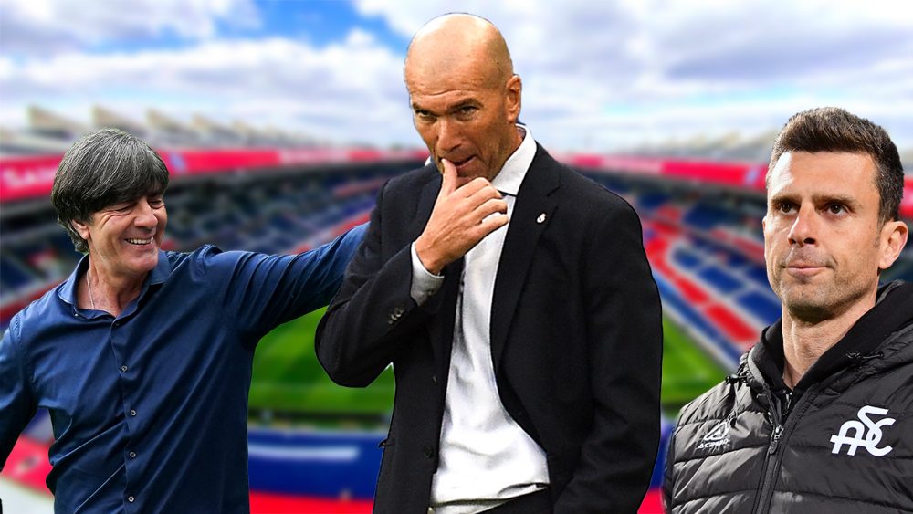 Mercato - Le PSG rêve de Zidane, mais Conte, Motta et Löw aussi visés