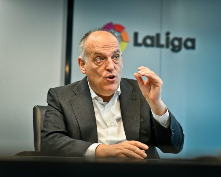 Tebas explique "c’est compliqué que Messi revienne au Barça"