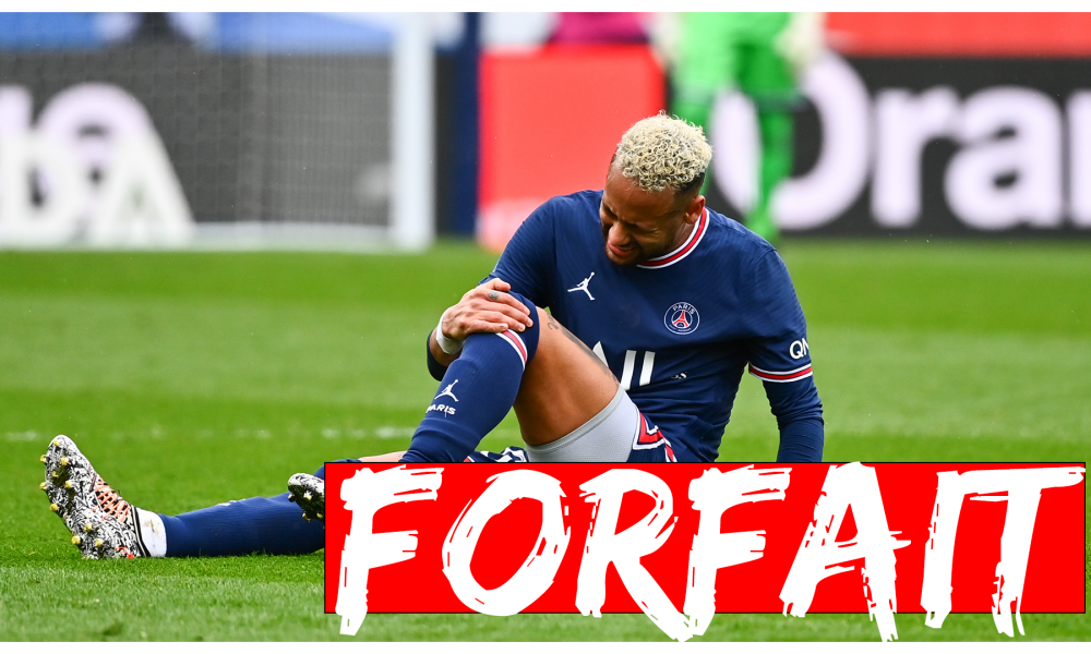 PSG/Quevilly-Rouen - Touché à la hanche, Neymar est forfait pour le match