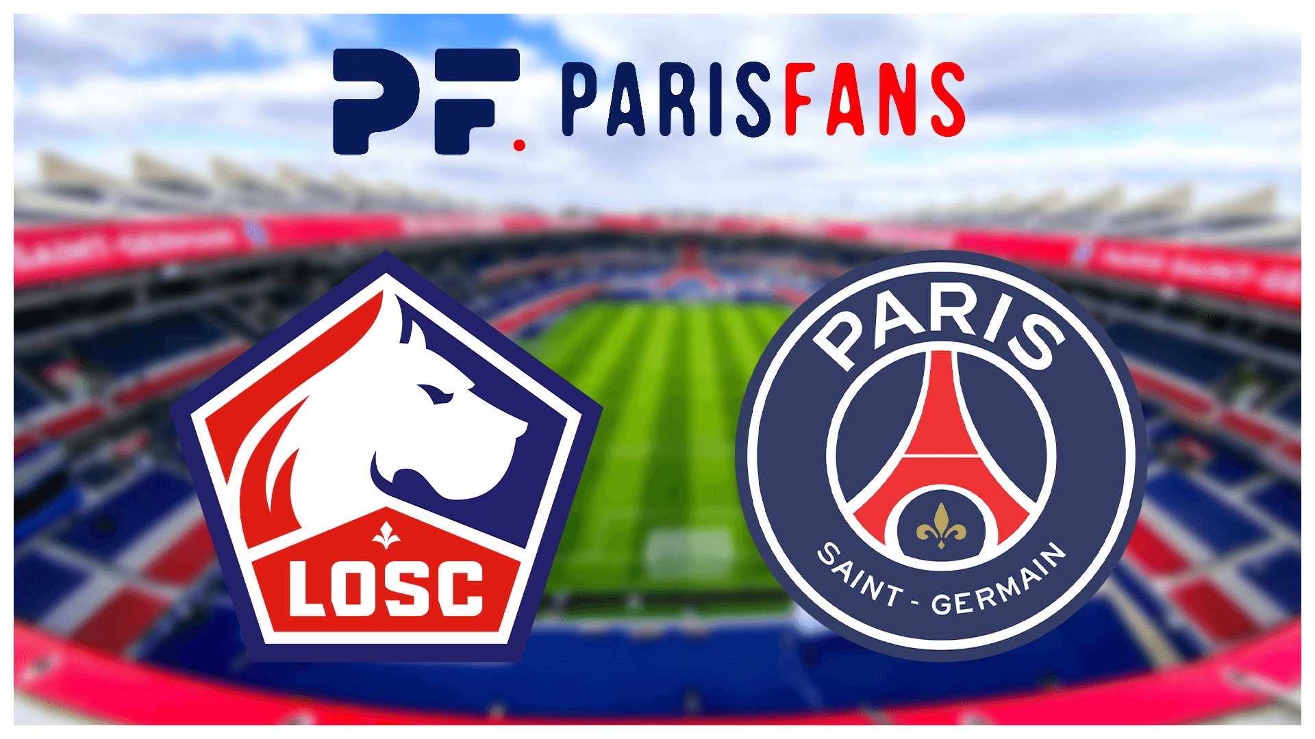 Lille/PSG - Le groupe parisien :