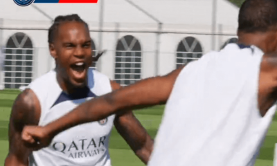 Revivez le premier entraînement de Renato Sanches au PSG