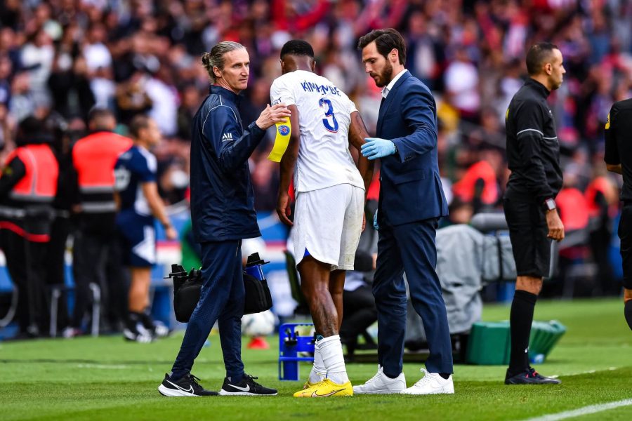 La colère de Kimpembe contre l'arbitre "Wesh, touche-moi pas frère !"