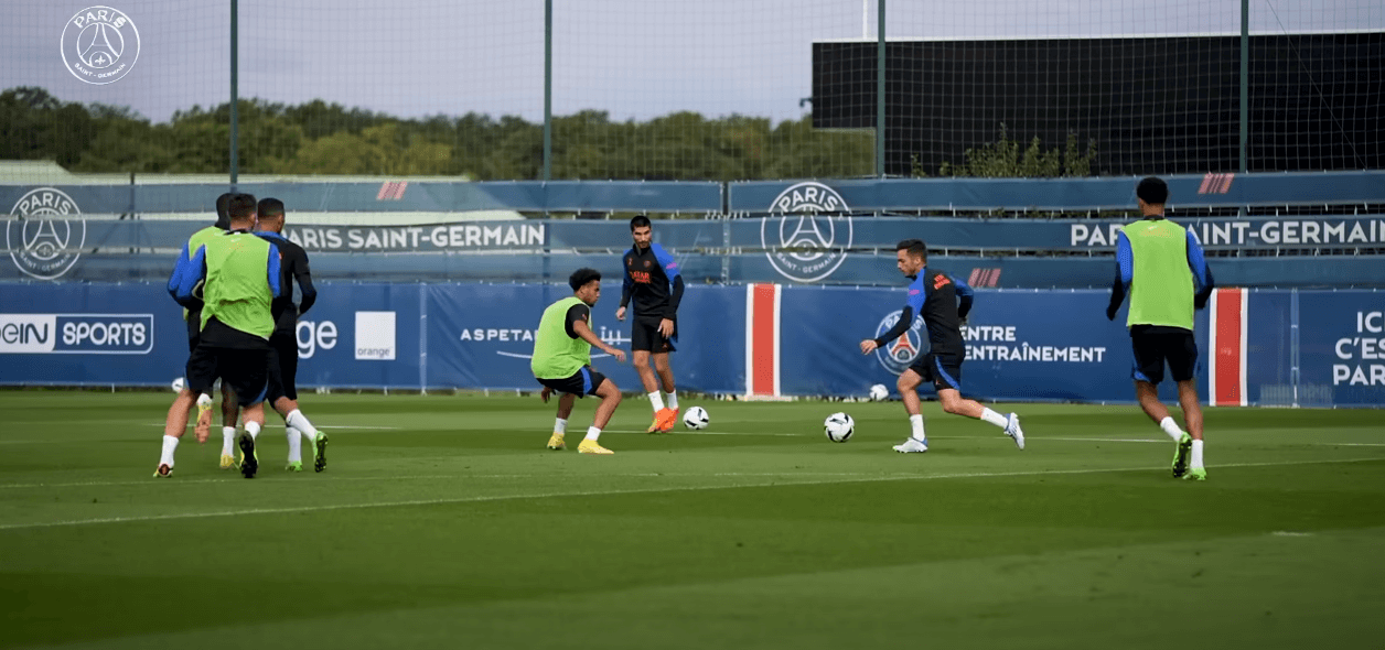 Lyon/PSG - Revivez des extraits de l'entraînement des Parisiens