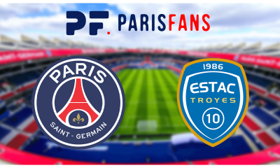 PSG/Troyes - Résultat entraînement