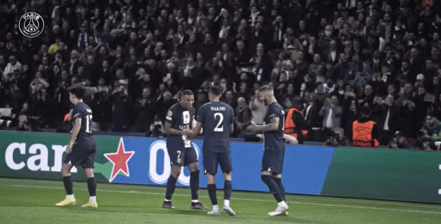 PSG/Benfica - Revivez le match et le but de Mbappé auprès des Parisiens