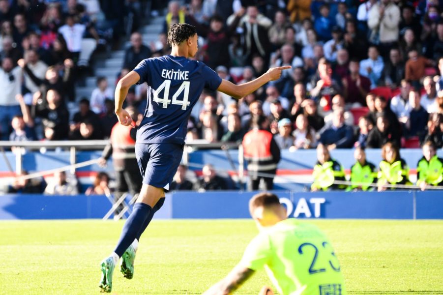 PSG/Auxerre - Ekitike évoque son but, Galtier et Mbappé