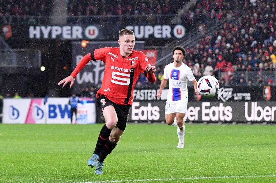 Adrien Truffert Rennes/PSG