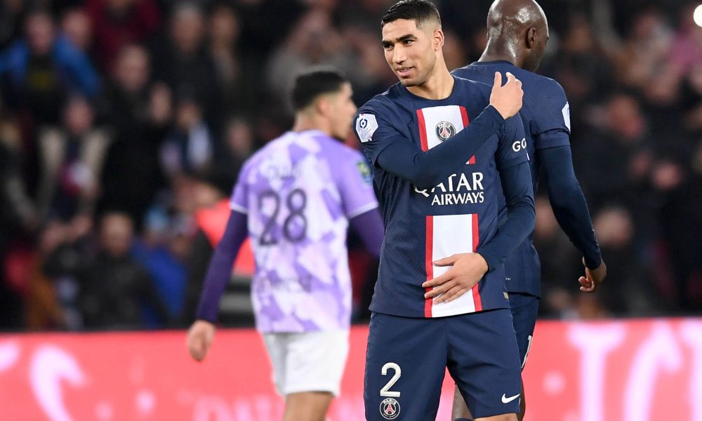PSG/Toulouse - Hakimi largement élu meilleur joueur par les supporters