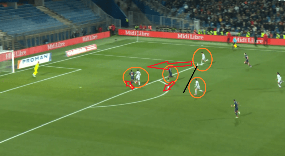 Montpellier/PSG - L'analyse du fait marquant : le but de Zaïre-Emery, qui a « osé »