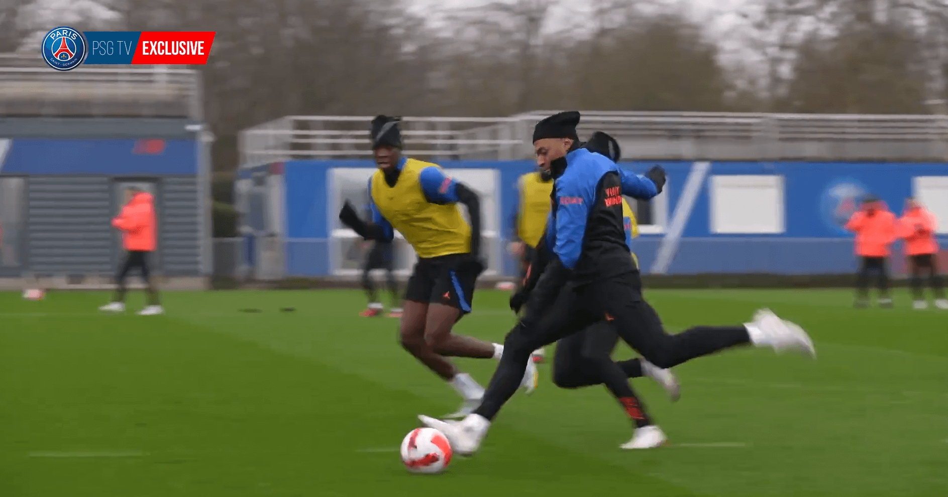 Revivez l'entraînement de ce mardi auprès des joueurs du PSG