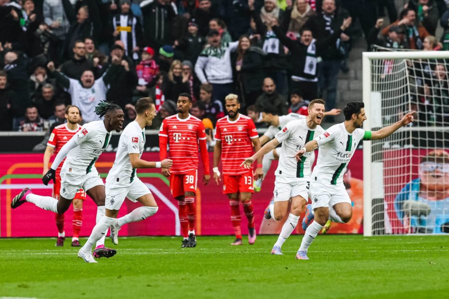 LDC - Le Bayern s'incline contre Mönchengladbach en jouant à 10 presque tout le match