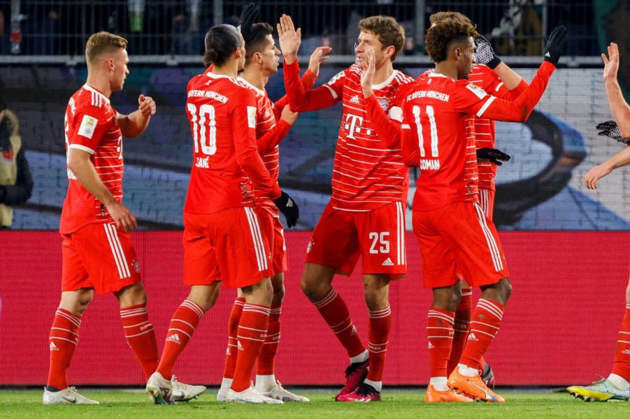 LDC - Le Bayern Munich gagne à Wolfsbourg en jouant 35 minutes à 10