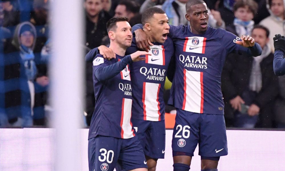 OM/PSG (0-3) - Les notes des Parisiens : Mbappé et Messi terrassent Marseille