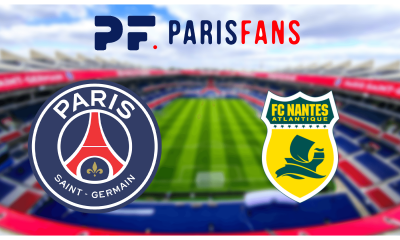 PSG/Nantes - Le groupe parisien :