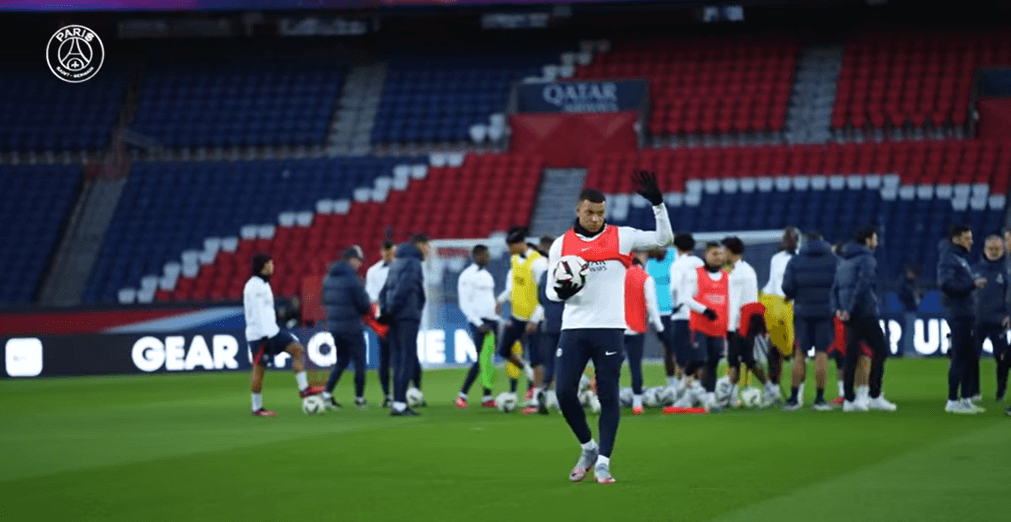 OM/PSG - Revivez des extraits de l'entraînement des Parisiens