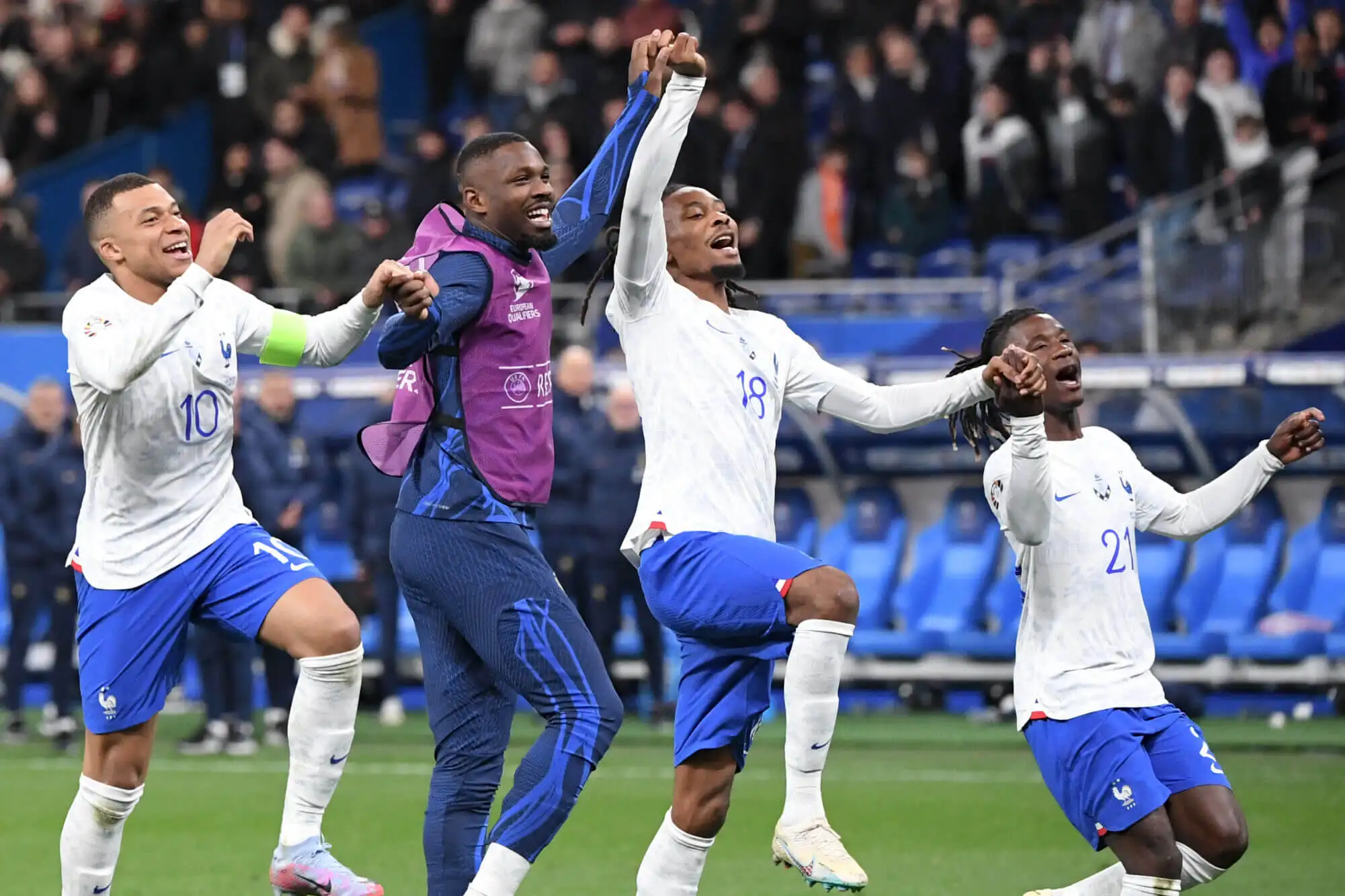 France/Pays-Bas - Les notes des Bleus dans la presse : Mbappé brillant !