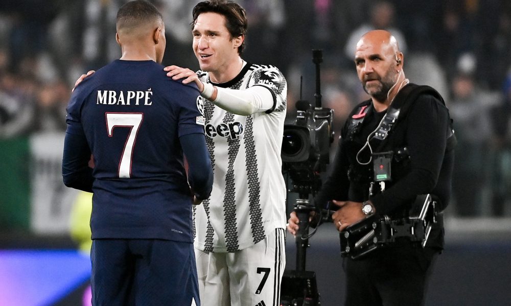 Chiesa désigne Mbappé comme le joueur qu'il préfère regarder