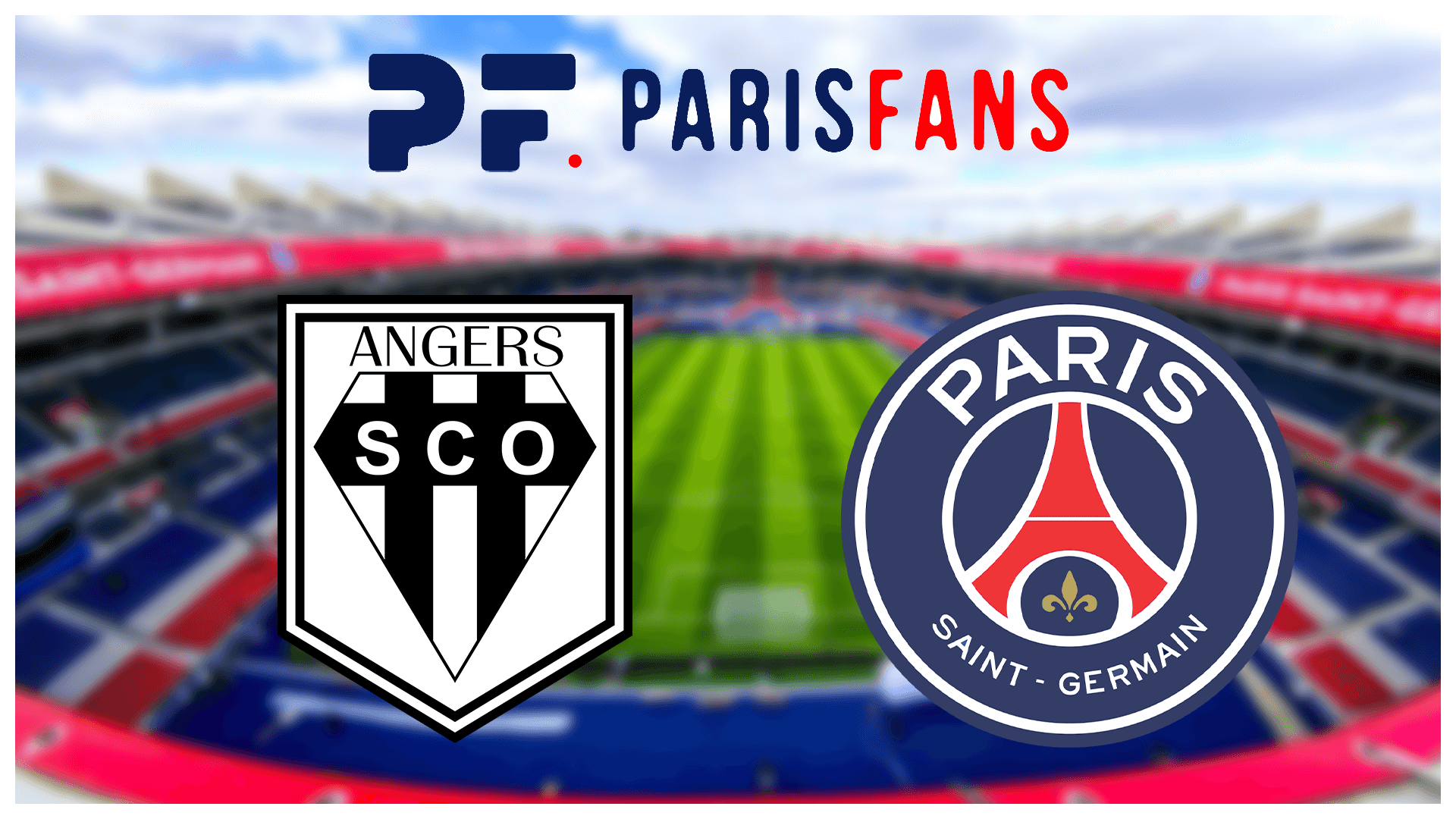 Angers/PSG - Le groupe angevin :