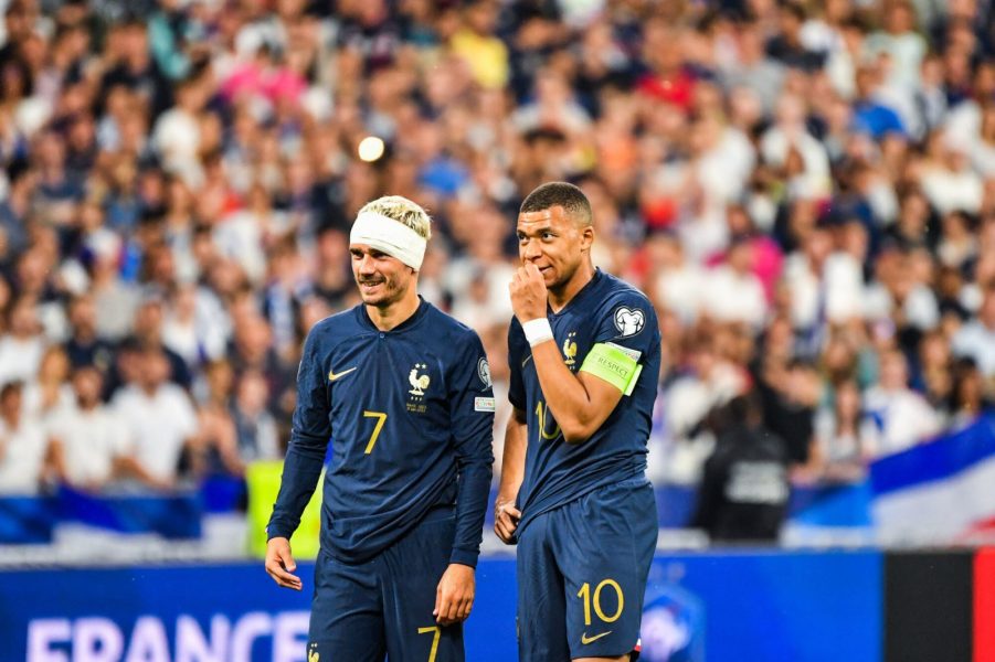 Griezman + Mbappé équipe de France/Grèce