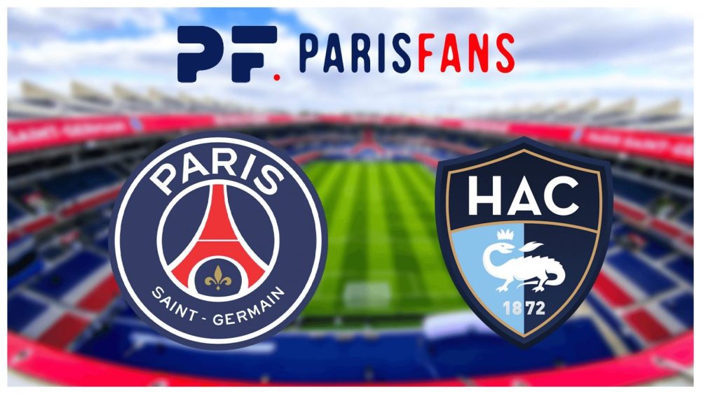 Alineaciones de PSG contra Le Havre Athletic Club