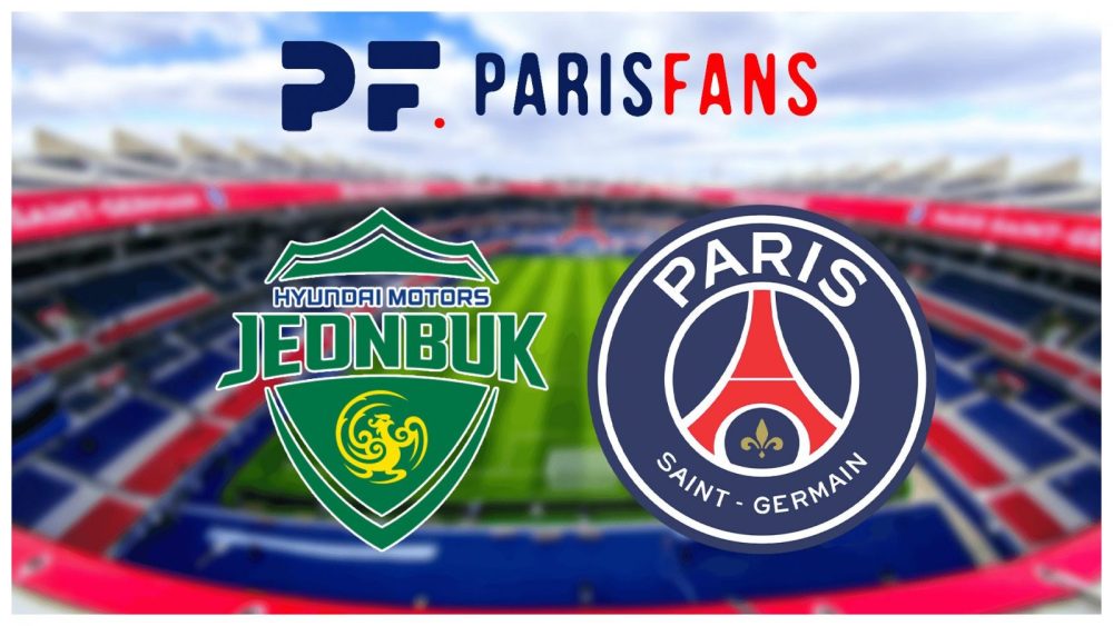 Jeonbuk Hyundai/PSG - Le groupe parisien