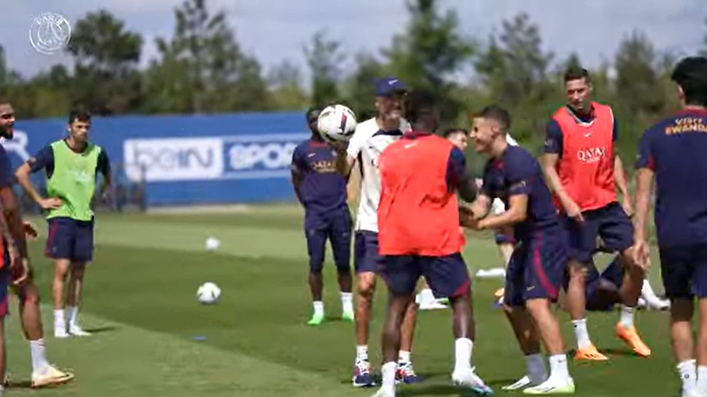 Le zapping de la semaine du PSG : retrouvailles et reprise de l'entraînement !