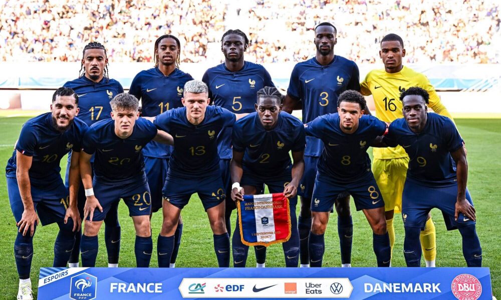 Bosnie Espoirs/France Espoirs - Les équipes officielles : Zaïre-Emery et Barcola titulaires