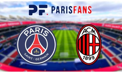 PSG/AC Milan - Le groupe parisien