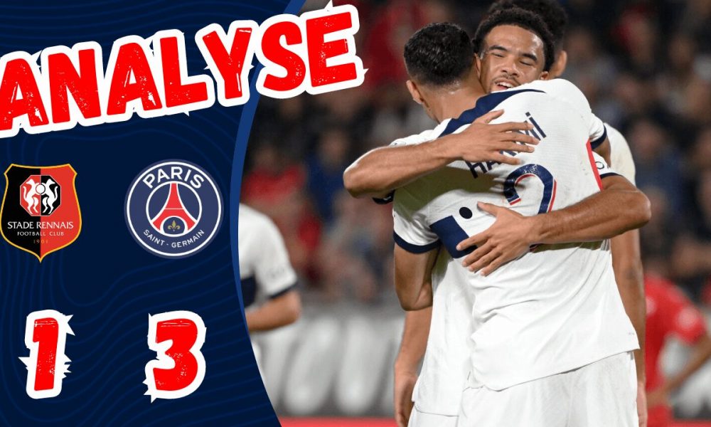 Vidéo Rennes/PSG - Placement, Hakimi, Zaïre-Emery : analyse du 2e but